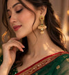 Gold Plated Royal Princess Jhumka Earrings for Women & Girls