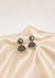 Pearl Blossom Oxidised Jhumka