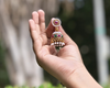 Multicolor Kundan Pearl Jhumka Earrings