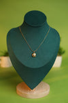 Golden Square Starburst Pendant