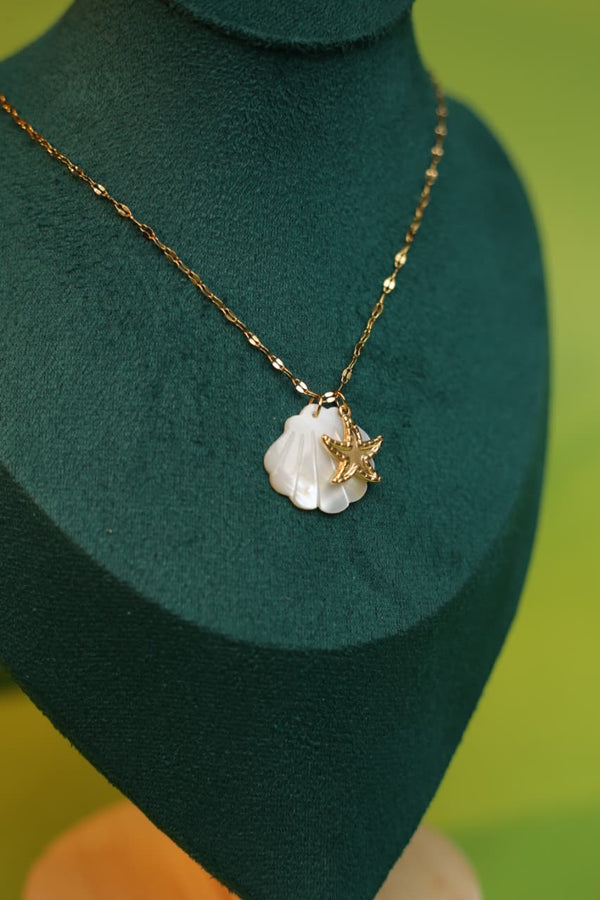 Starfish & Shell Necklace