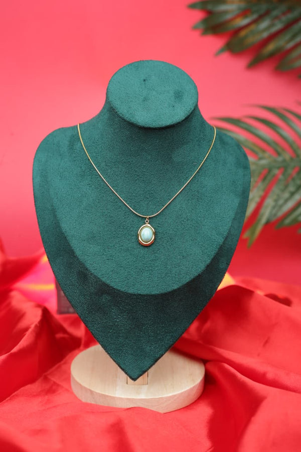 Sky Blue Stone Pendant