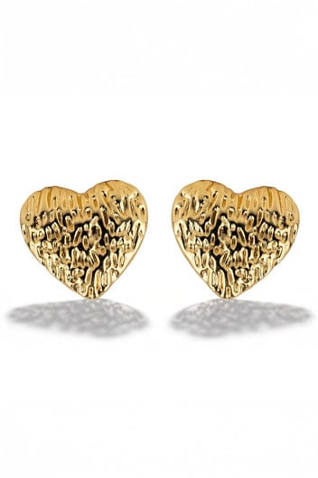 Golden Heart Bliss Earrings ❤️✨