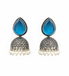 Blue Drop Pearl Jhumka