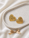Golden Heart Bliss Earrings ❤️✨