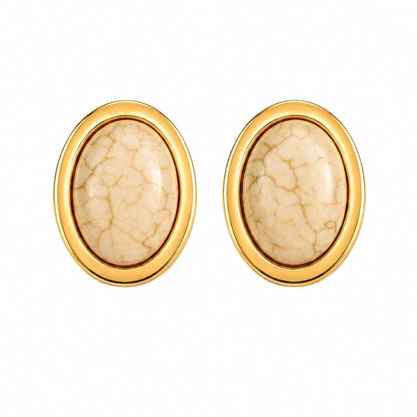 Moonstone Glow Studs