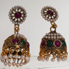Royal Navratan jhumka Earring