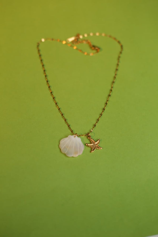 Starfish & Shell Necklace