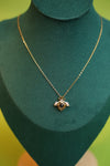 Royal Crown Heart Pendant