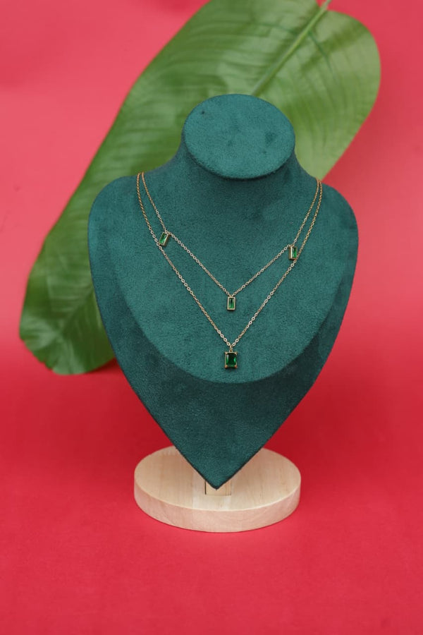 Double Layer Green Charm