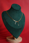 Golden Bow Choker