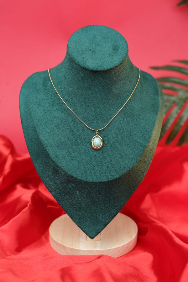 Sky Blue Stone Pendant