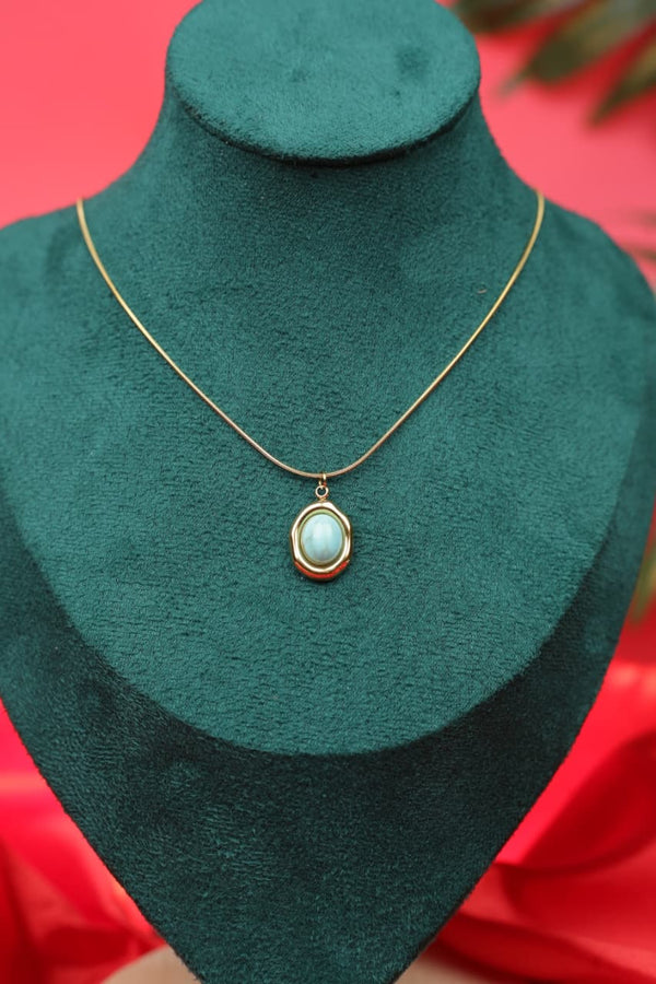 Sky Blue Stone Pendant