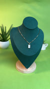 Elegant White Stone Pendant
