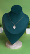 Vintage Rose Oval