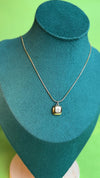 Golden Square Starburst Pendant